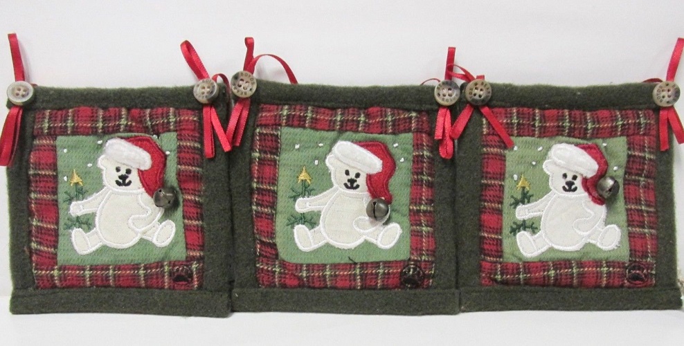 562052 - 'Nicklebeary' Cloth  ORNAMENT/DECORATION (click on picture for  details)
